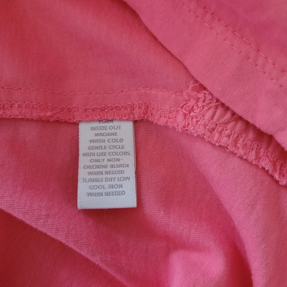 Charter Club Women's Size Medium Top 3/4 Sleeve Roll Tab Sleeve High-low hem - Picture 2 of 10